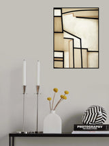 Geometric Abstract Poster och Canvastavla