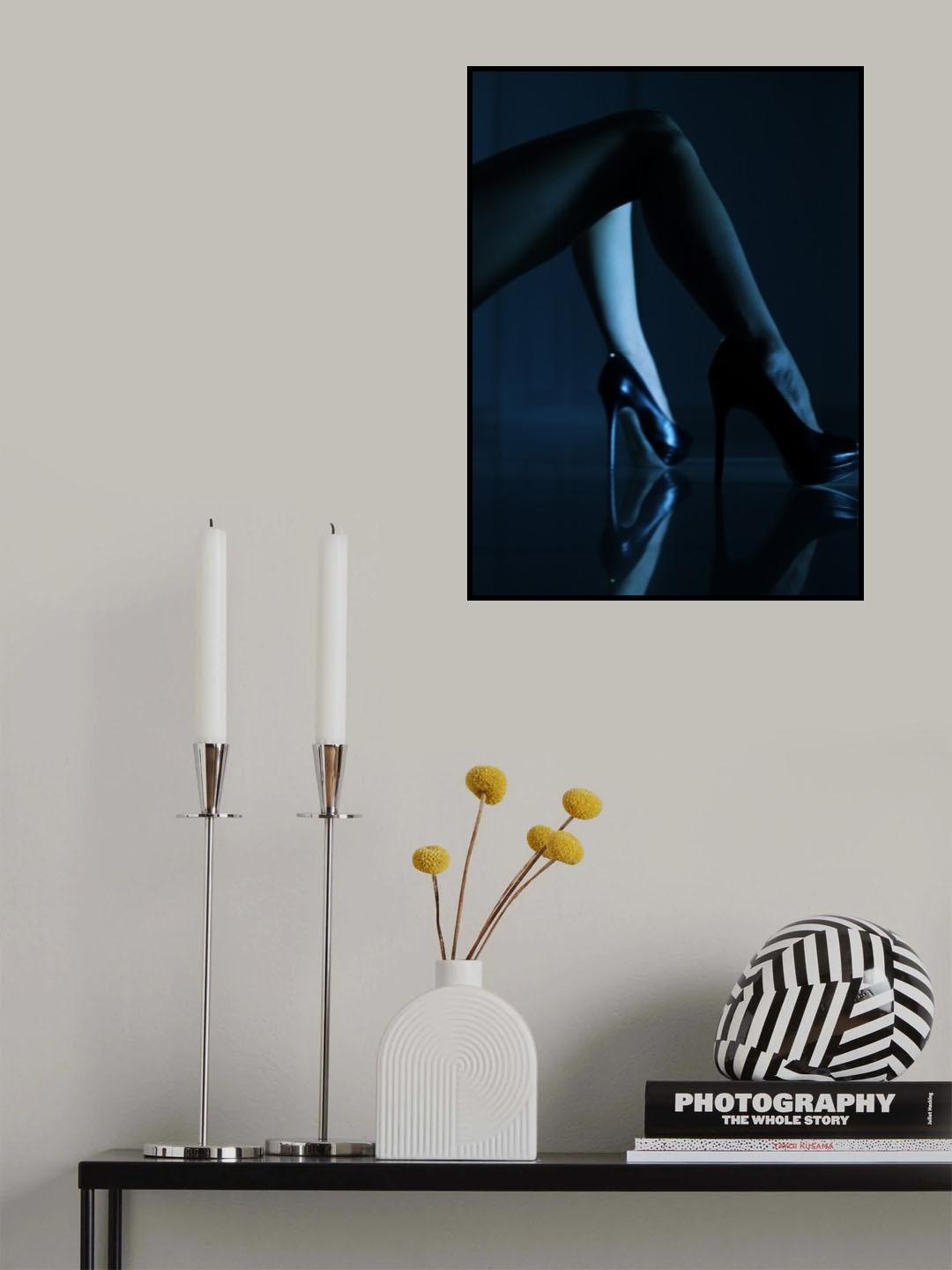 Blue velvet Poster och Canvastavla