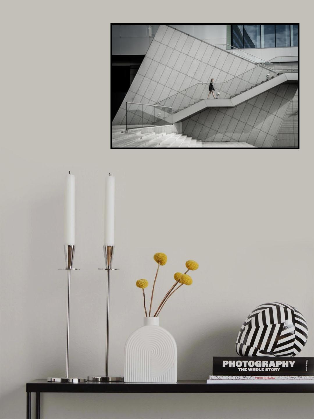 a short story about modern architecture Poster och Canvastavla