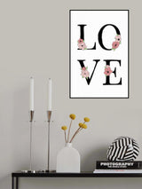 Blooming Love Poster och Canvastavla