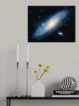 Andromeda Galaxy Poster och Canvastavla