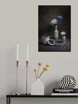 Still Life with Blueberries Poster och Canvastavla