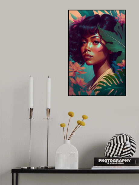 Hawaiian Beauty Poster och Canvastavla