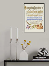 Mushroom Poster Poster och Canvastavla