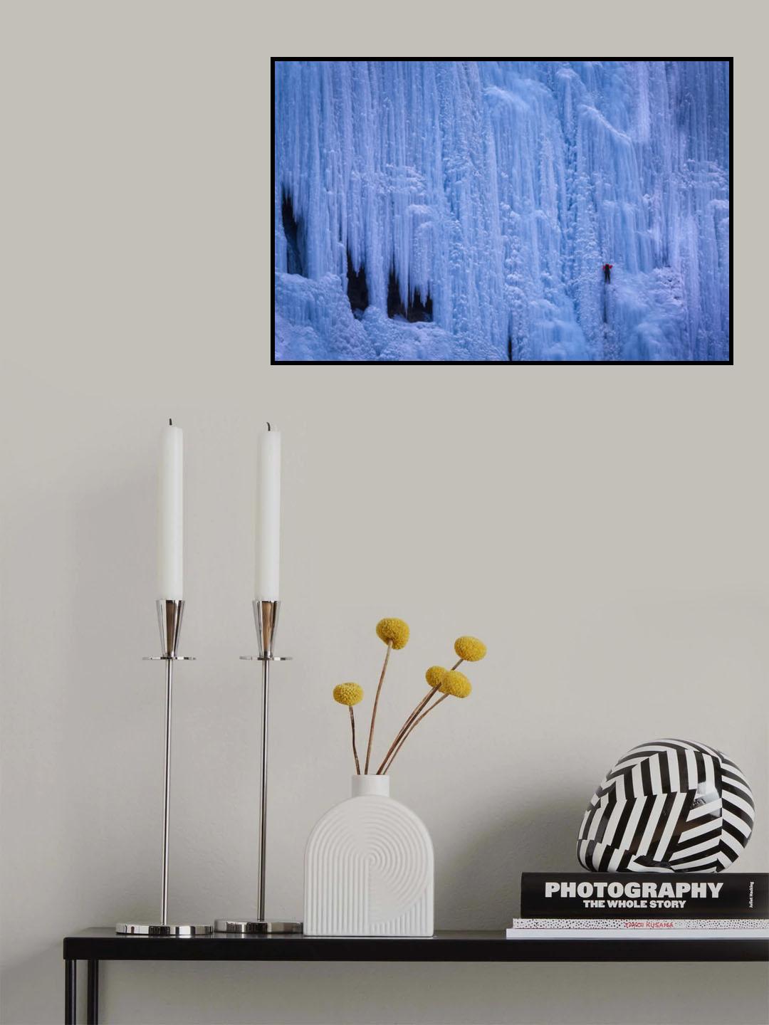Ice Climber Poster och Canvastavla