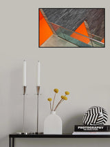 Repeat the orange Poster och Canvastavla