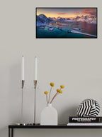 Lofoten Winter Wonderland Poster och Canvastavla