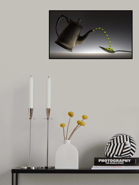Pea time Poster och Canvastavla