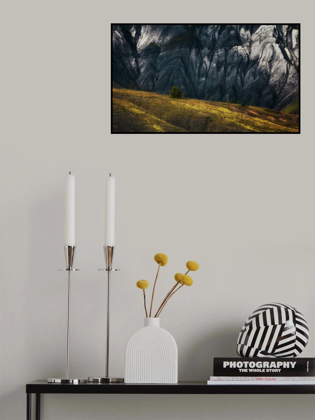 rocks and light Poster och Canvastavla