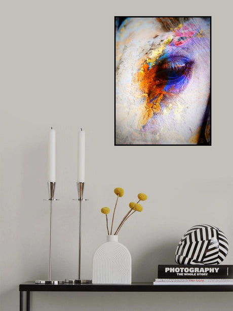 Painted Horse Poster och Canvastavla