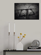 Young Mursi warrior Poster och Canvastavla