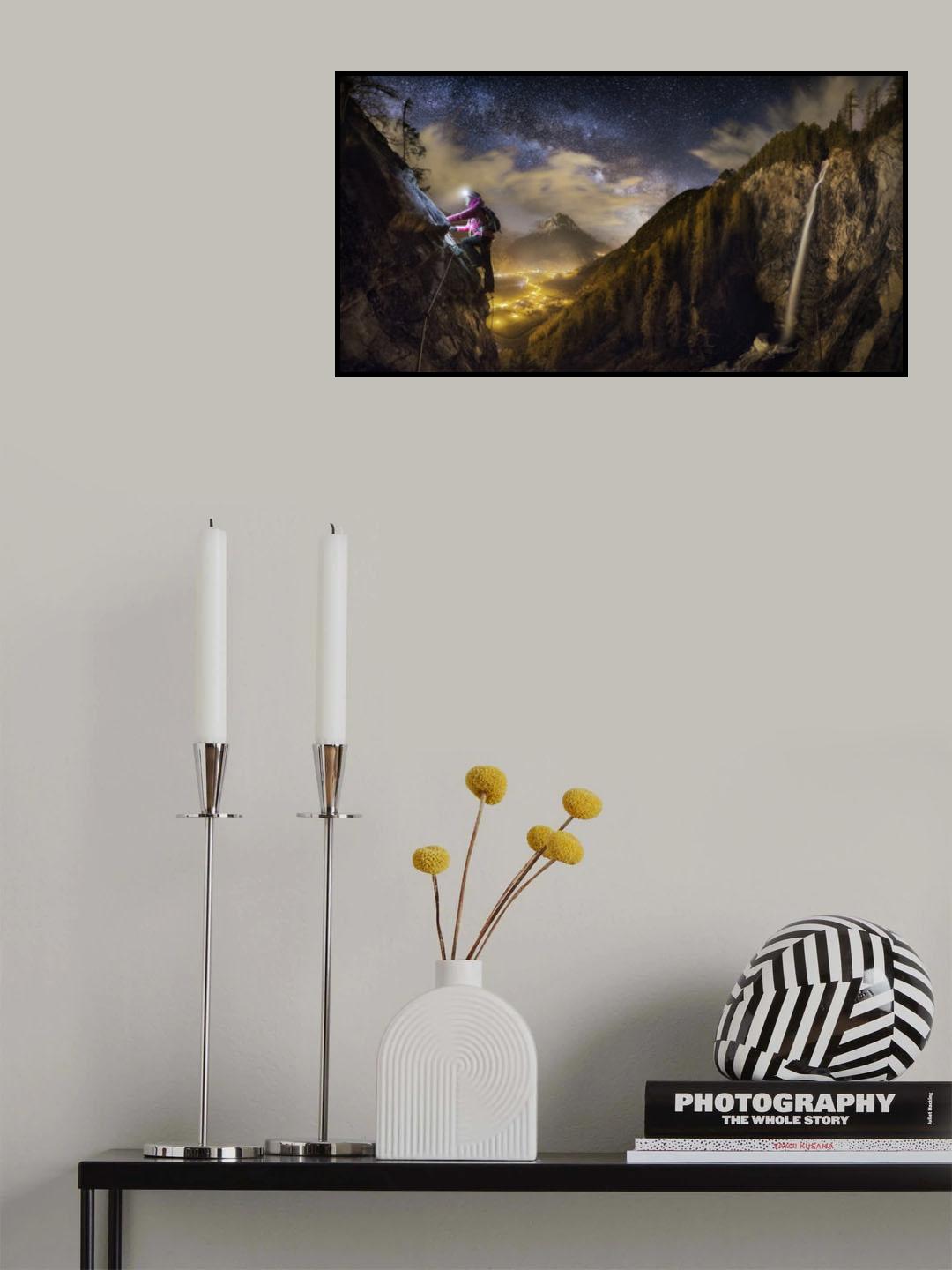 The Climb Poster och Canvastavla