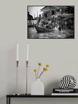 Happy childhood - lifestyles of the sea gipsy Poster och Canvastavla