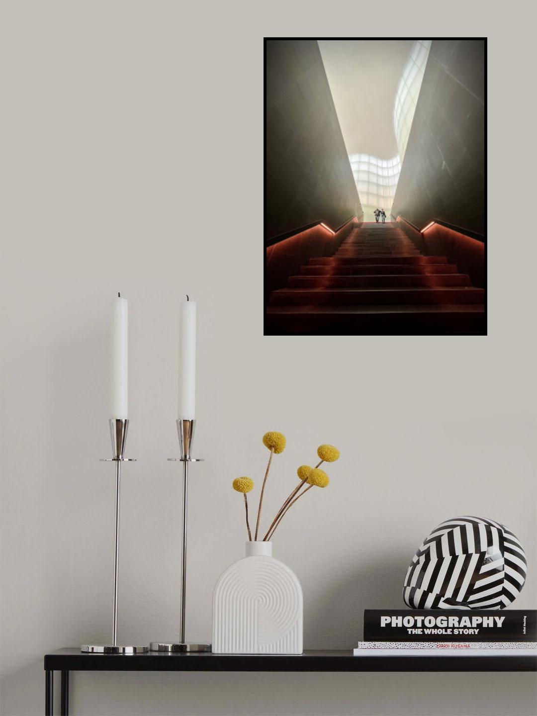 futuristic space Poster och Canvastavla