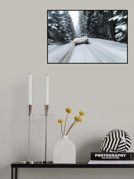 Old Porsche Poster och Canvastavla