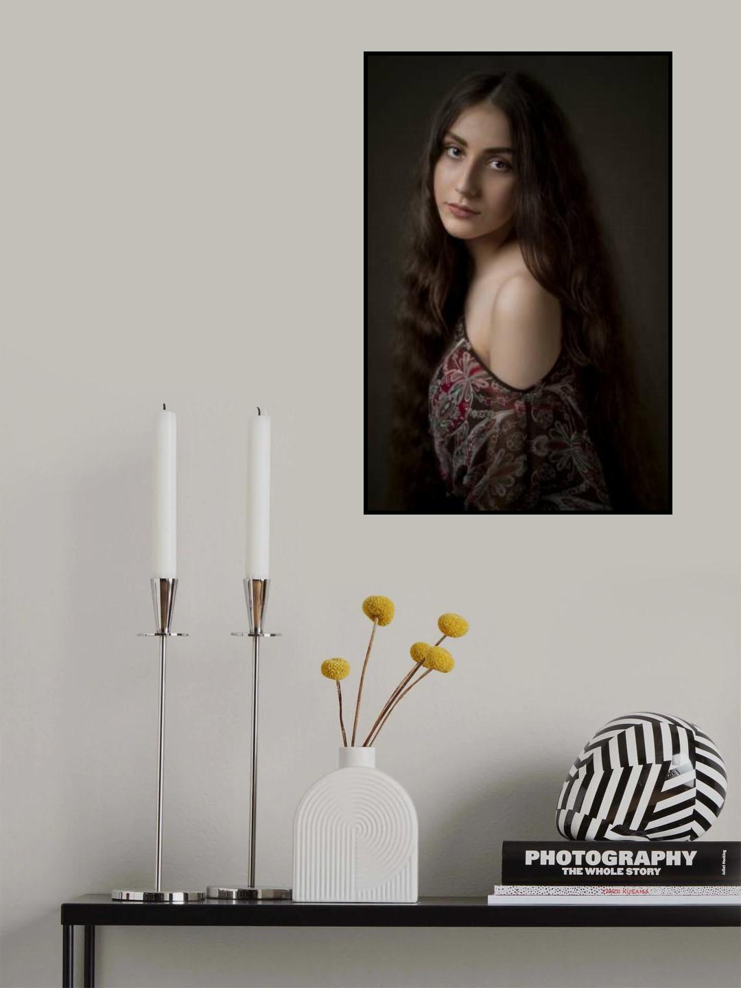 Long Hair Poster och Canvastavla