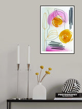 Abstract In Colour Poster och Canvastavla