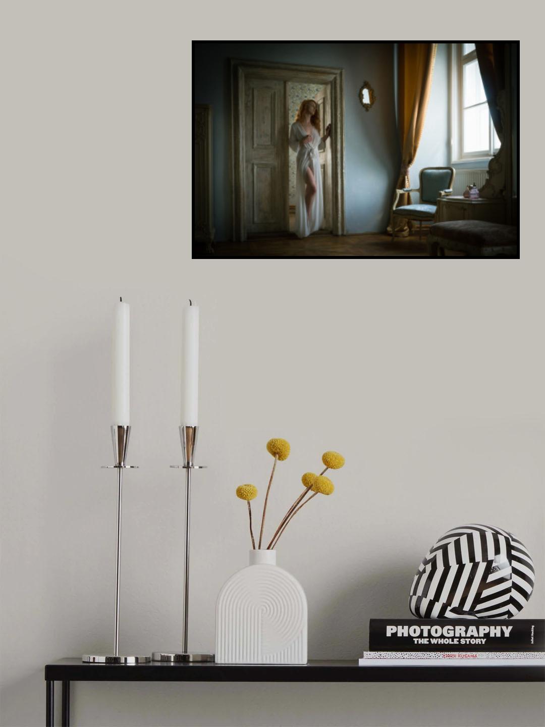 in an old mansion near Prague Poster och Canvastavla