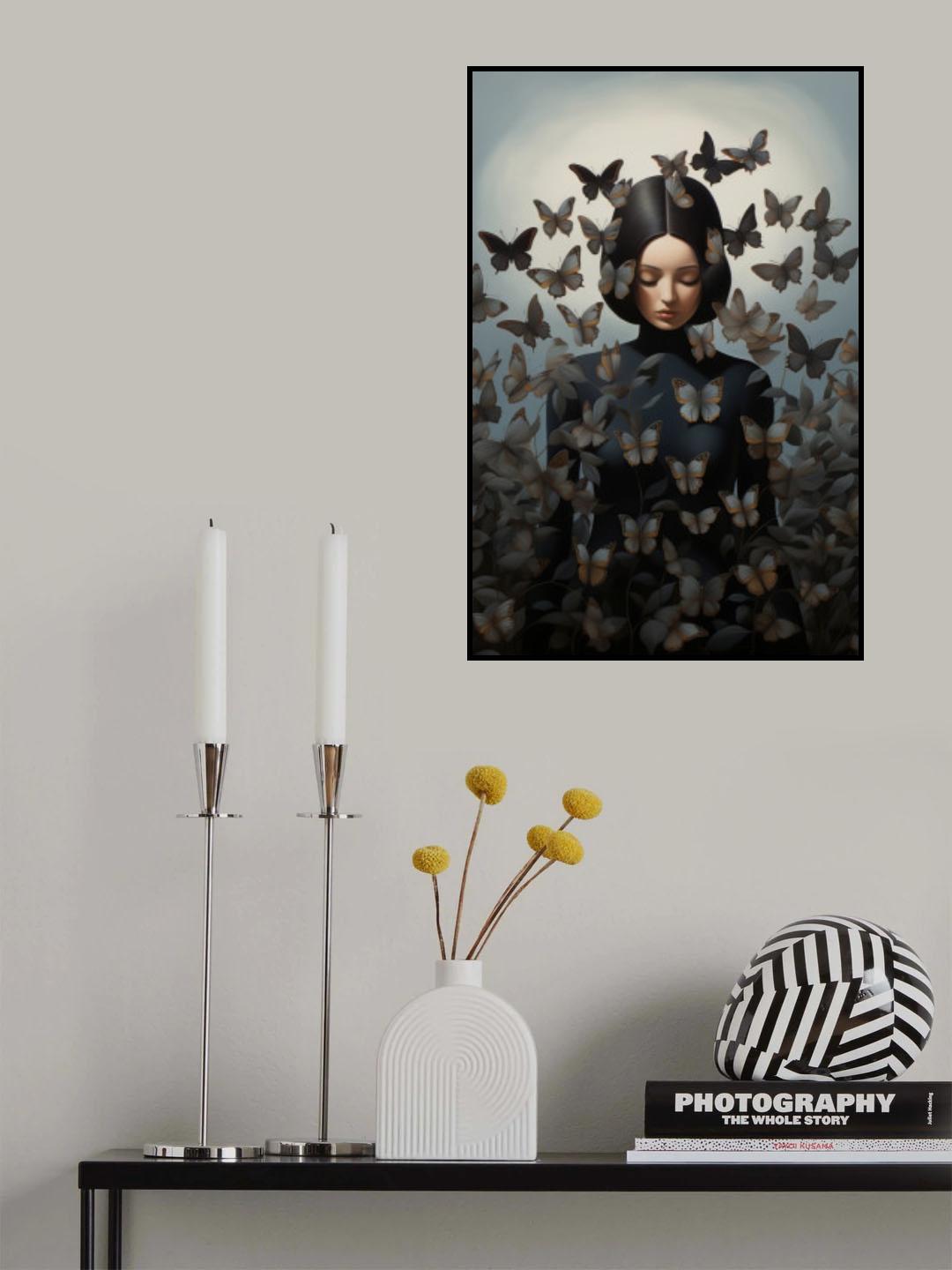 Fine Art Girl 3 Poster och Canvastavla