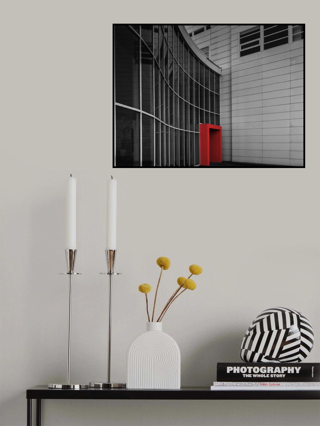 The red door Poster och Canvastavla