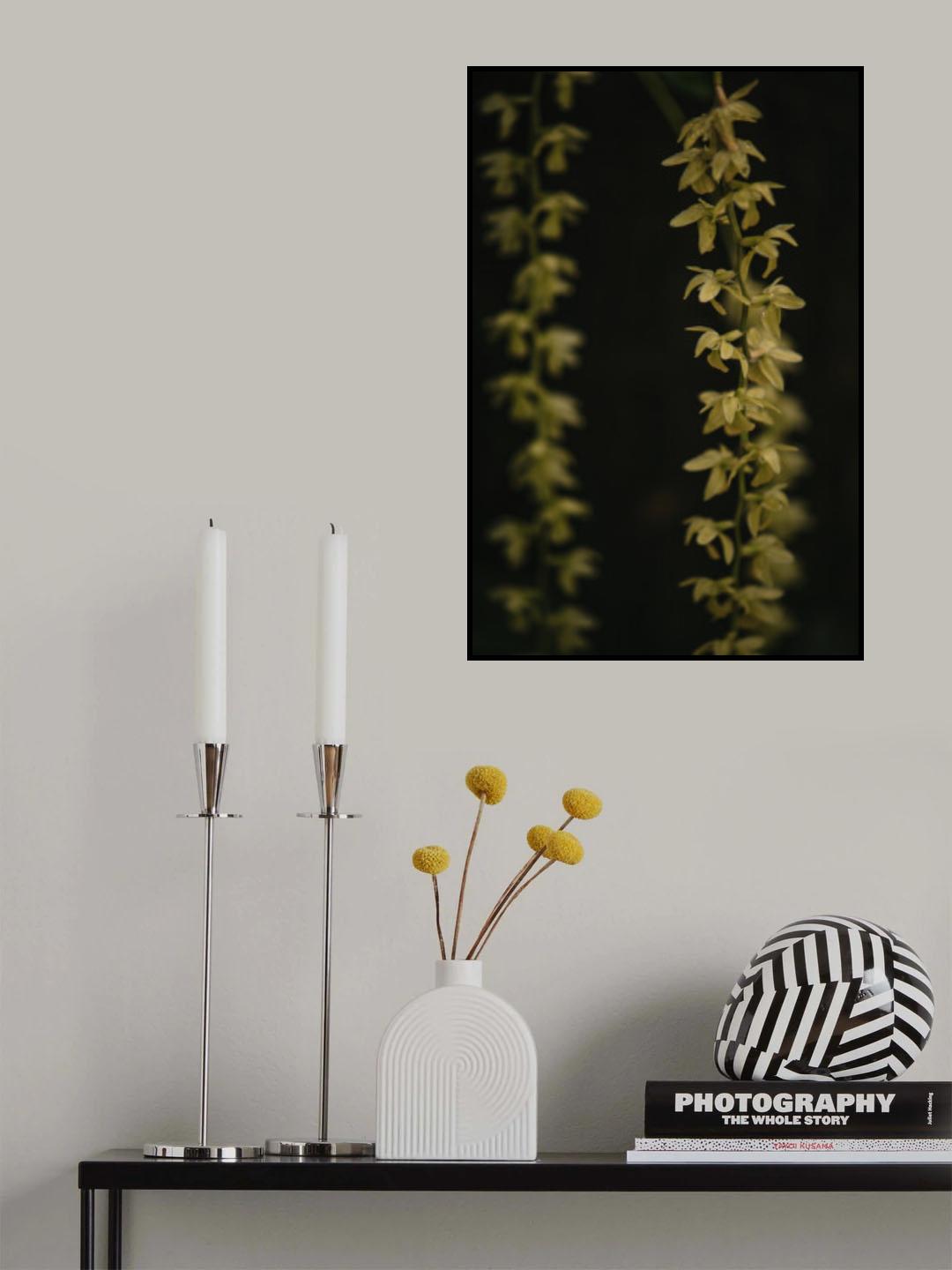 Botanical Series - Small Yellow Blossoms Poster och Canvastavla