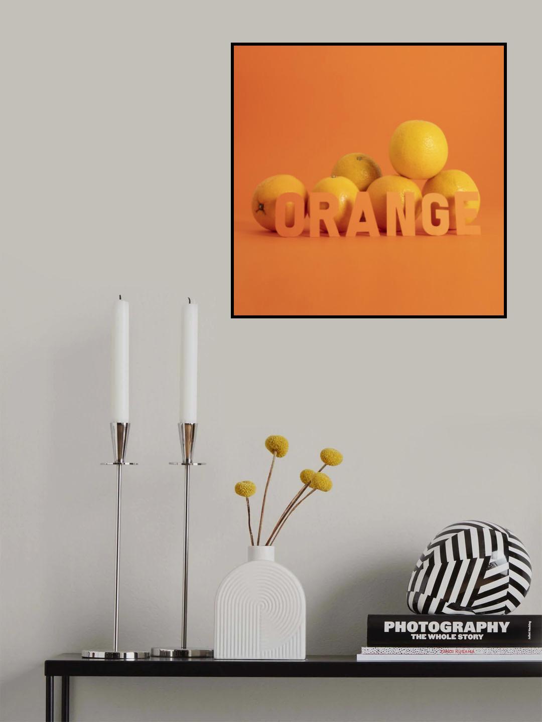 Orange.1 Poster och Canvastavla