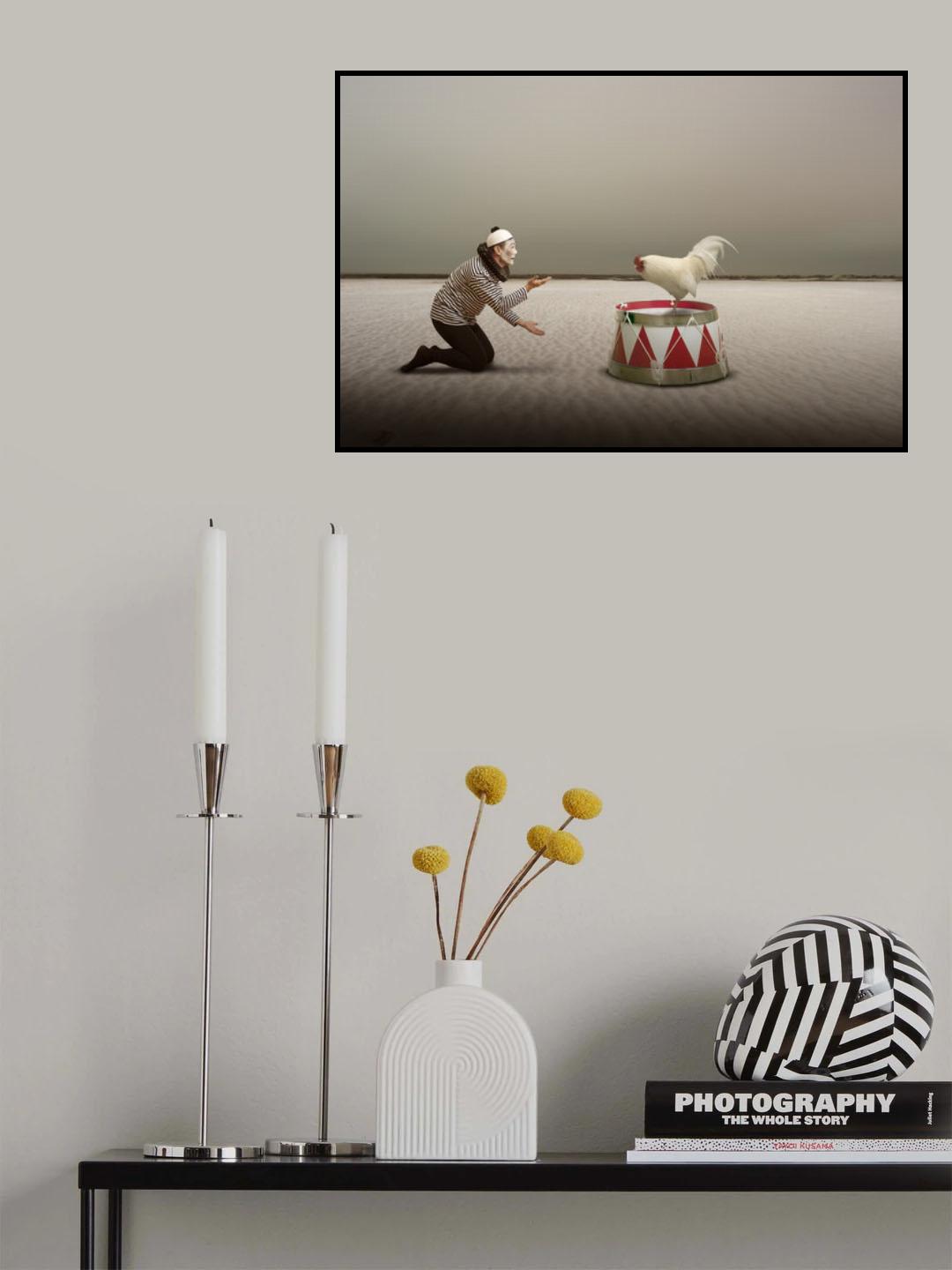 Dressage Poster och Canvastavla