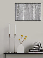 snow in the forest Poster och Canvastavla