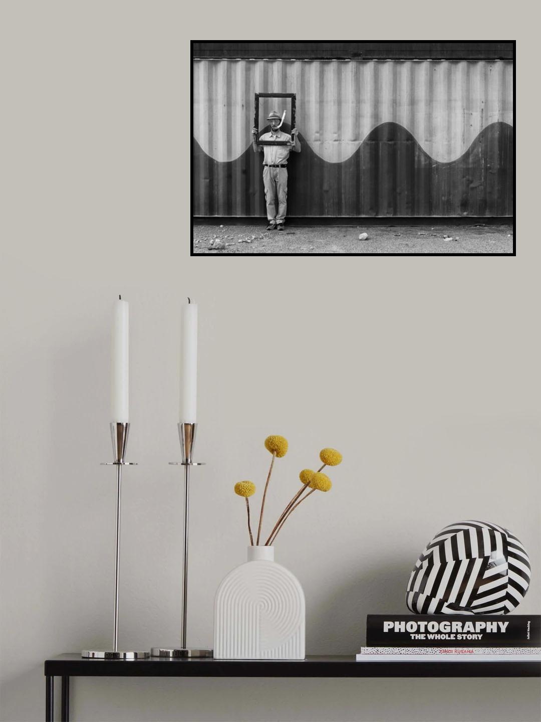Open air Museum -  At the mercy of the waves  - Poster och Canvastavla