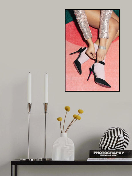 Getting Ready Pink Poster och Canvastavla
