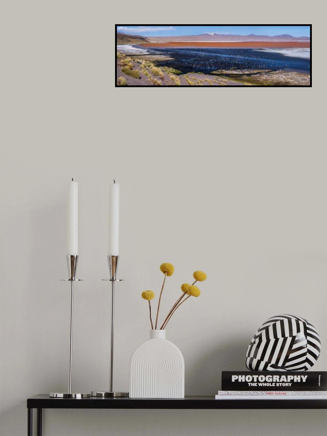 Laguna colorada Poster och Canvastavla