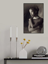 Monochrome Portrait Poster och Canvastavla