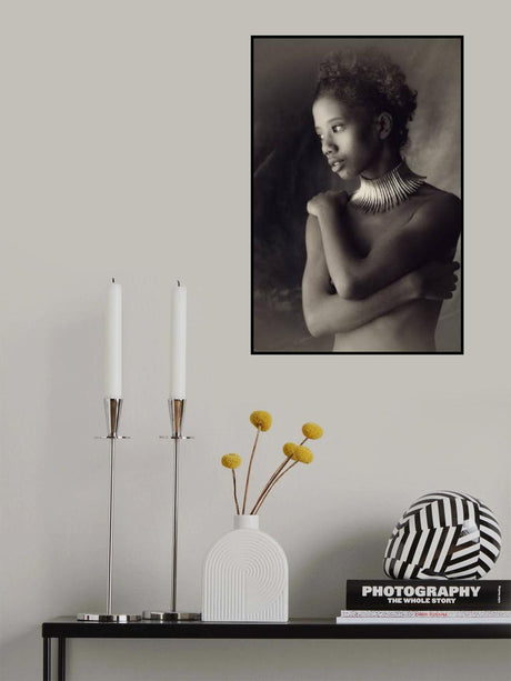 Monochrome Portrait Poster och Canvastavla