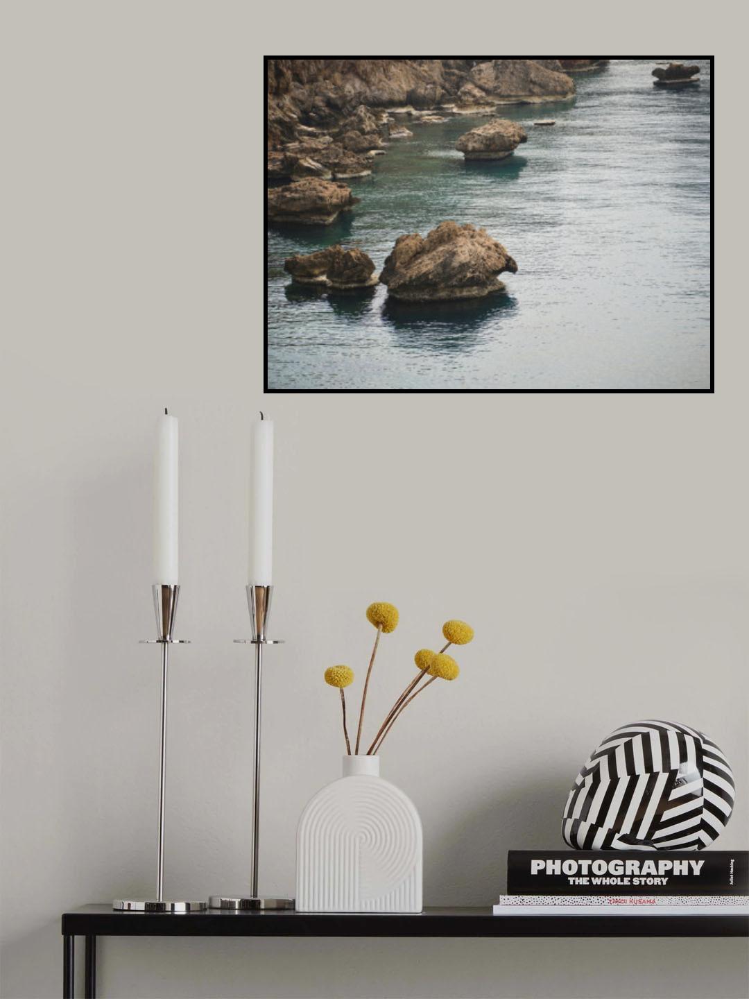 seascape and rocks Poster och Canvastavla