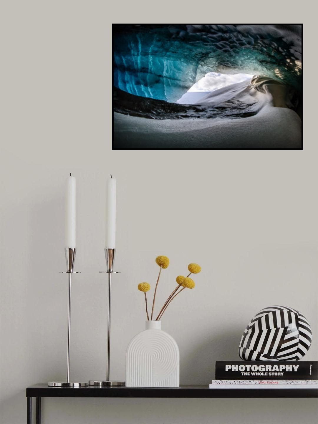 Ice Beauty Poster och Canvastavla