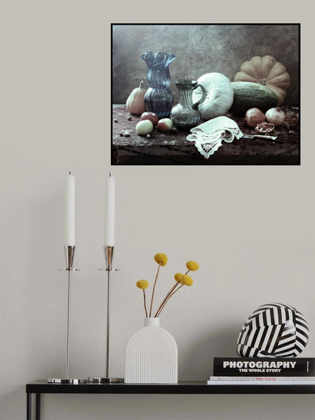 still life with blue vase Poster och Canvastavla