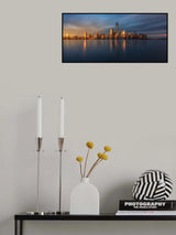 Blue Poster och Canvastavla