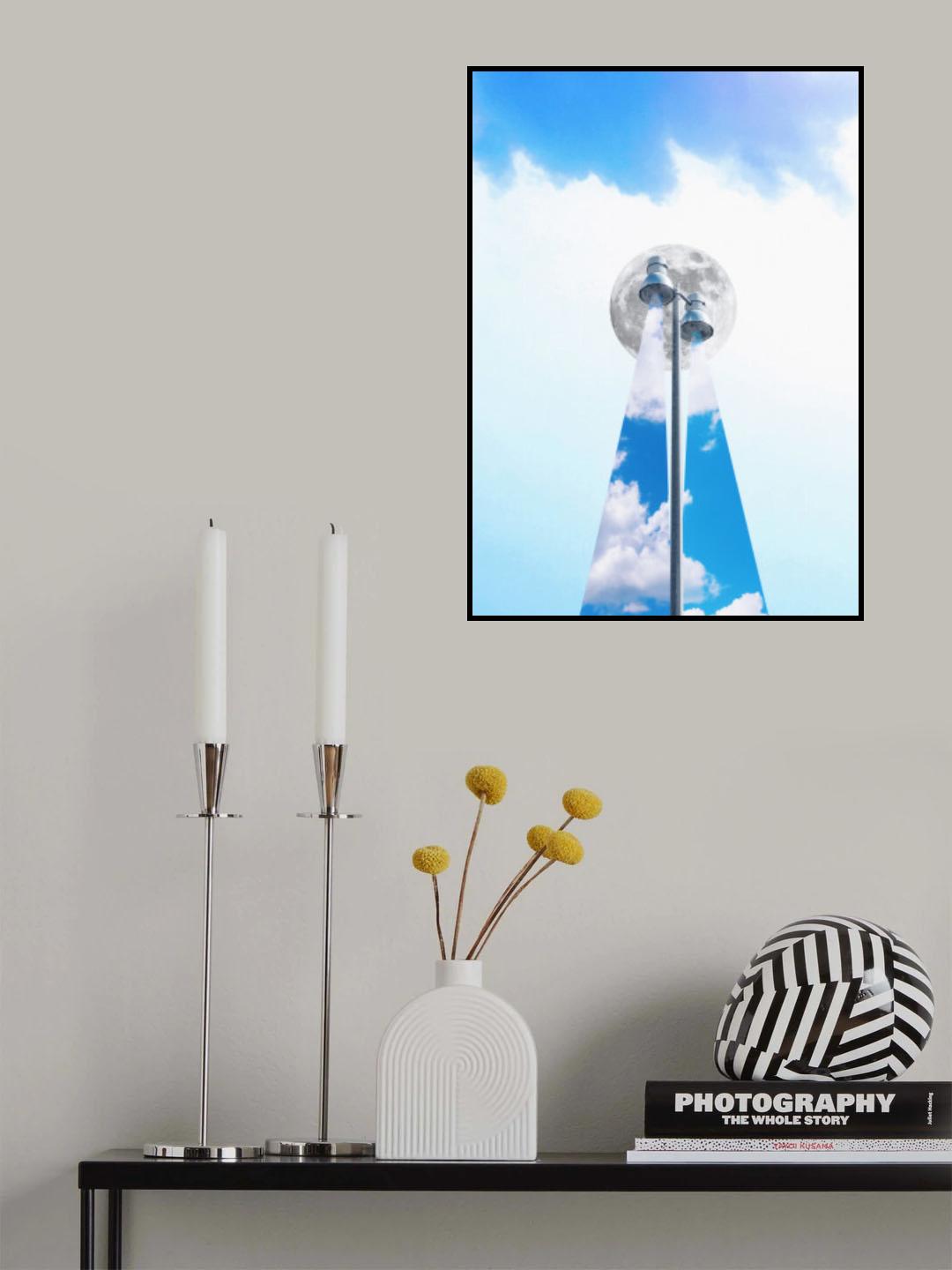 Sky Light Poster och Canvastavla