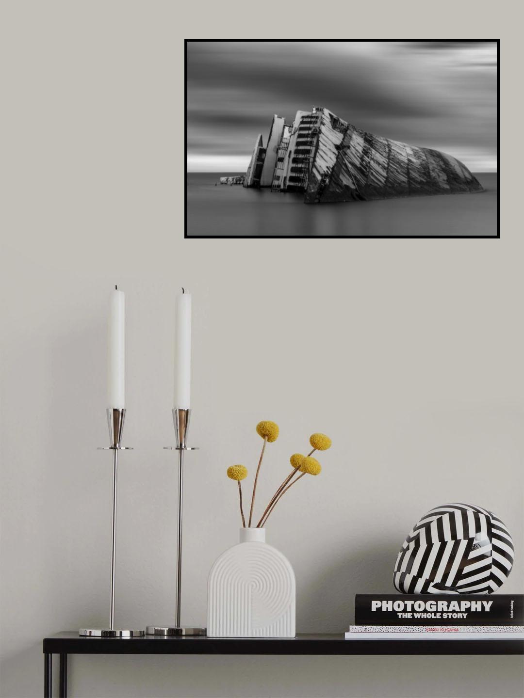 Under the blurry sky... Poster och Canvastavla