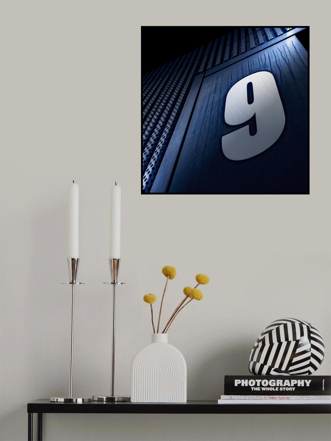 Number 9 Poster och Canvastavla