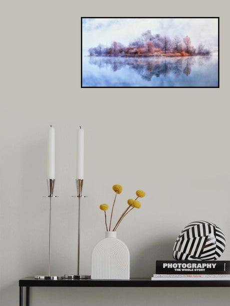 Freezing fog on Floating Island Poster och Canvastavla