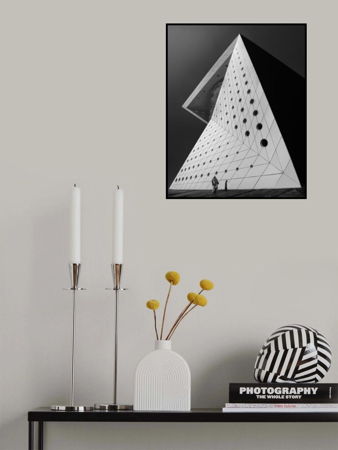 In shadows man Poster och Canvastavla