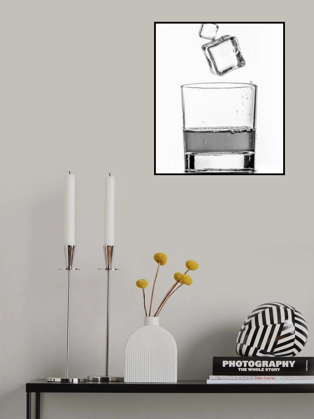 Ice cubes Poster och Canvastavla