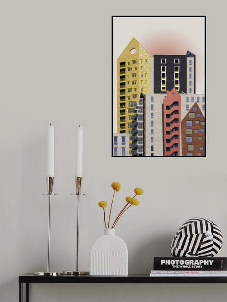 Playful architecture Poster och Canvastavla