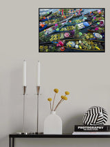 Banjarmasin Floating Market Poster och Canvastavla