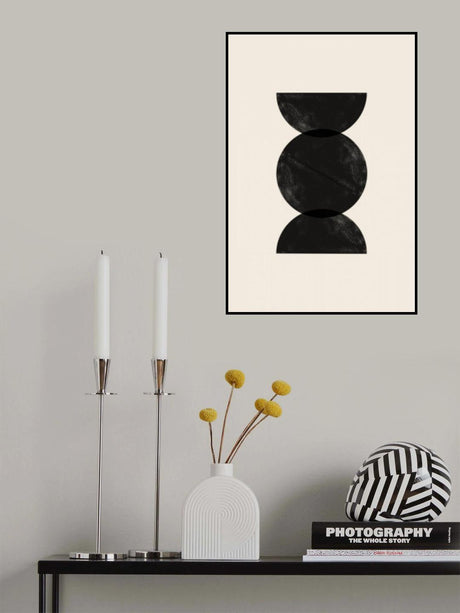 Modern Geometric Poster och Canvastavla