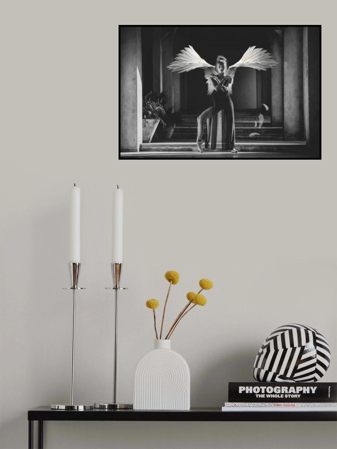 Flying dancer Poster och Canvastavla