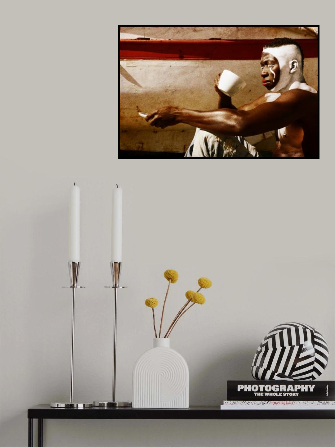 a  mime's breakfast Poster och Canvastavla