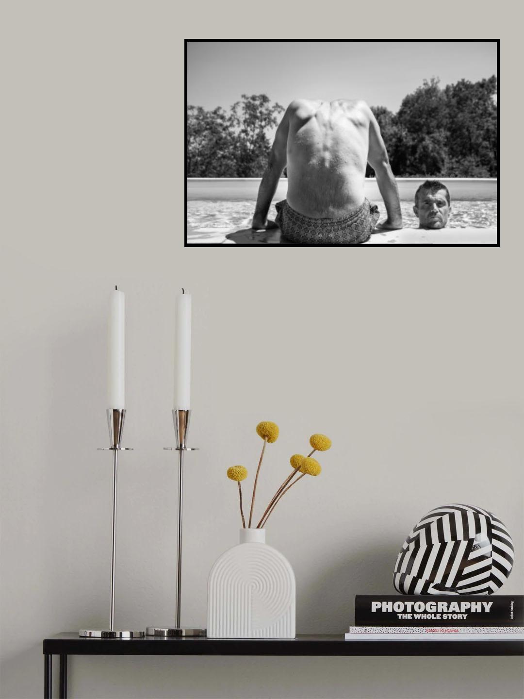 Summer selfportrait Poster och Canvastavla