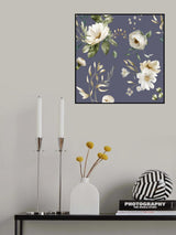 Wall Mural Wh 3 4096 Blue Grey Poster och Canvastavla